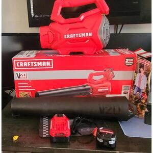 Craftsman V20 Cordless Leaf Blower with Battery and Charger